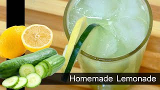 How to Make Homemade Cucumber LemonadeUsing Blender Healthy Drinks [upl. by Atkinson]