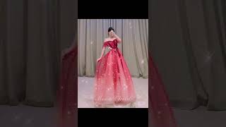 Comment your favorite red gown dress princess [upl. by Filide]