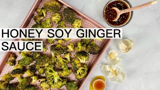 HONEY SOY GINGER SAUCE FOR VEGETABLES [upl. by Dagny]