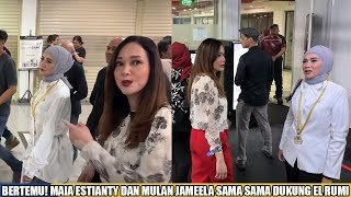 Bertemu Maia Estianty Dan Mulan Jameela Sama Sama Dukung El Rumi Kompak Luapkan Kegembiraan [upl. by Muscolo]