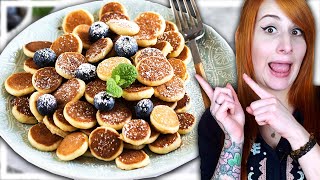 5 Minuten MINI Pancakes 🥞  Super einfach amp lecker [upl. by Nathanial]