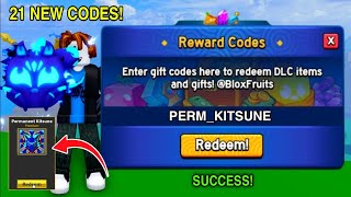 NEW CODES ALL WORKING CODES IN BLOX FRUITS 2024 NOVEMBER ROBLOX BLOX FRUITS CODES PERM KITSUNE [upl. by Moshe444]