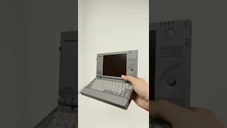 Najmniejszy laptop na świecie w 1997 roku Toshiba Libretto 50ct windows 90s retro [upl. by Elakram]