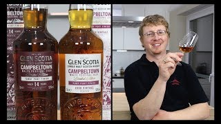 Glen Scotia  Campbeltown Malts Festival  14 Jahre 528  Vol vs 2008 Vintage 578  Vol [upl. by Hsitirb328]