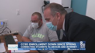 CCSD enrollment down about 10K from the spring semester [upl. by Grounds]