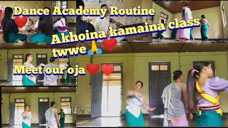 My Dance Academy Class routine😍 feeling peace😍😇☘️ [upl. by Jaine133]