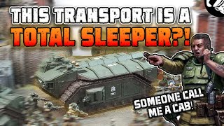 Is this Mega transport a total SLEEPER  10th Edition  Astra Militarum Tactics [upl. by Lemkul]