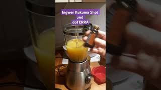 Ingwer Kurkuma Shot mit doTERRA Ölen verfeinert doterra selbstfürsorgeimalltag quantenfeld [upl. by Eiramlirpa]