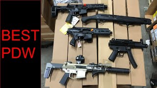 Whats Best Honey Badger vs Sig Rattler vs HampK MP5 vs Tac13 vs Daniel Defense DDM4 PDW [upl. by Freeman]