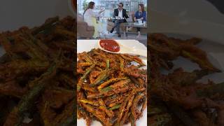 Farah Khan’s Special Karara Bhindi Fry Recipe farahkhan shorts [upl. by Repotsirhc]