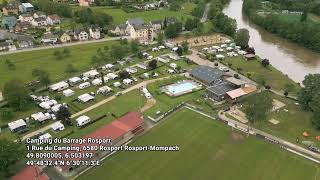 Sauer Tal Hochwasser am 18 Mai 2024  Camping du Barrage Rosport  Ralingen [upl. by Fachan]