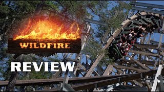 Wildfire Review Kolmården Insane RMC Wooden Roller Coaster [upl. by Bringhurst]