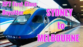 SYDNEY to MELBOURNE XPT First Class Day Sitter Train COMPLETE Journey Pt 1 of 11 [upl. by Alston]