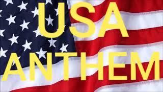 AMERICA ANTHEM USA ANTHEM HIMNO ESTADOS UNIDOS AMERICANOS THE STAR SPANGLED BANNER BAND amp CHORUS [upl. by Amadeus]