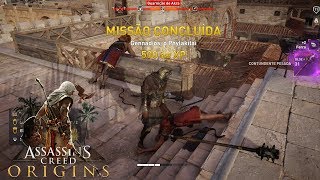 Completando a Missão Aya  Gennadios o Phylakitai  Assassins Creed Origins [upl. by Mialliw591]