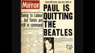 PAUL McCARTNEY  Quits The Beatles [upl. by Edrahc675]