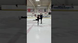 Twizzles🩷🩷 icedance iceskating figureskating [upl. by Ciel779]