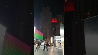 Dubai walk nightlife dubai shorts دبي nightlife [upl. by Nede471]