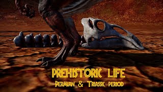 Prehistoric Life Ep 1  Permian amp Triassic Jurassic World Evolution [upl. by Bradway]