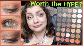 Morphe 35O Palette  InDepth Review Swatches amp Mini Tutorials [upl. by Otreblaug966]