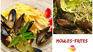 Recette Moules Frites [upl. by Alyhc]