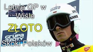 Letnie GP w Wiśle ZWYCIĘSTWO Skoki Polaków [upl. by Nawek]