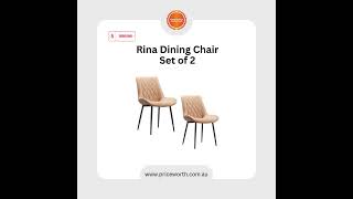 Rina Dining Chair Set of 2 [upl. by Halle]