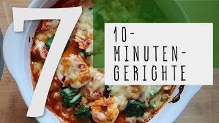 7 Rezeptideen für stressige Tage  Vegetarisch amp Kindgerecht [upl. by Adaiha]