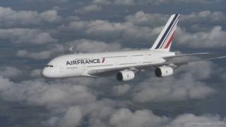 Air France A380 HD InFlight AirtoAir [upl. by Lednyk688]