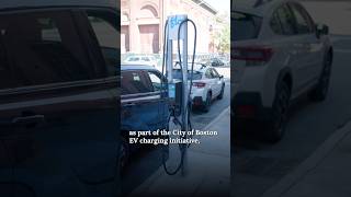 Boston’s First Curbside Electric Charging Stations [upl. by Ennoirb336]