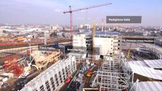 Expo Milano 2015 Video Drone 26 gennaio [upl. by Pharaoh227]