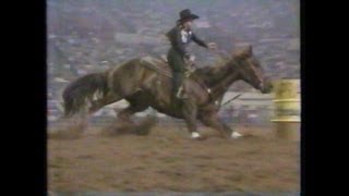 Barrel Racing  1984 NFR Rodeo Go Round Highlights and 10th Round [upl. by Nnyroc314]