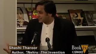 Shashi Tharoor Talks about  Nehru The Invention of India on 18th March 2004 [upl. by Haden408]