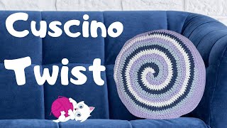 TUTORIAL cuscino alluncinetto quotTwistquot [upl. by Lawford]