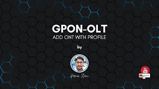 CDATA GPONOLT manually add ONU with Line and Service profiles [upl. by Ramah]