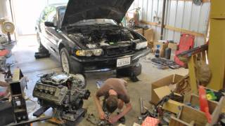 E38 M62TU Rebuild amp Trans Replacement Time Lapse [upl. by Curtis]