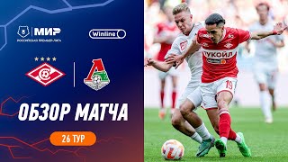 Highlights Spartak vs Lokomotiv  RPL 202324 [upl. by Katerine]