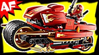 KAIs BLADE CYCLE 9441 Lego Ninjago Stop Motion Set Review [upl. by Ytissac801]