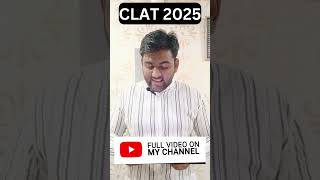 All About CLAT Exam 2025 [upl. by Nodnarb]