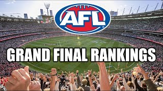 Ranking EVERY AFL Grand Final Since 2000 from WORST to BEST [upl. by Hairahs471]