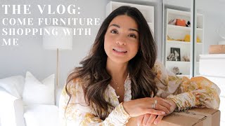 COME FURNITURE SHOPPING WITH ME  HOME HAUL  VLOG S3E14  Samantha Guerrero [upl. by Pul]