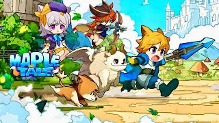 Maple Tale  iOS  Global Launch Gameplay [upl. by Bollay]