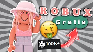 COMO TENER ROBUX GRATIS EN ROBLOX 🤑 Fácil y Rápido✅ [upl. by Rucker]