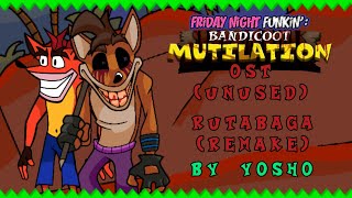 RUTABAGA REMAKE  FNF Bandicoot Mutilation OST UNUSED [upl. by Gardener445]