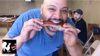 Burnie Vlog Lockhart BBQ Tour  Rooster Teeth [upl. by Anytsyrk]