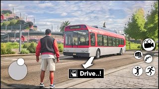 Bus Driving Simulator Game For Android 3D Gameplay  Level 3  Bus Game [upl. by Alisander]