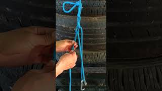 Learn How to tie a Truckers HitchTying rope knot 202 [upl. by Ahsieuqal]