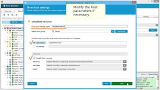 IPHost Network Monitor application short overview [upl. by Renelle16]