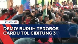 Demo UMK 2024 Buruh Ancam Mogok Kerja dan Blokade Akses Strategis di Berbagai Kota [upl. by Rudelson]