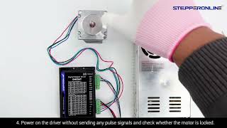 Methods To Solve The Issue That The Stepper Motor Does Not Rotate After Connecting It To The Driver [upl. by Hettie331]